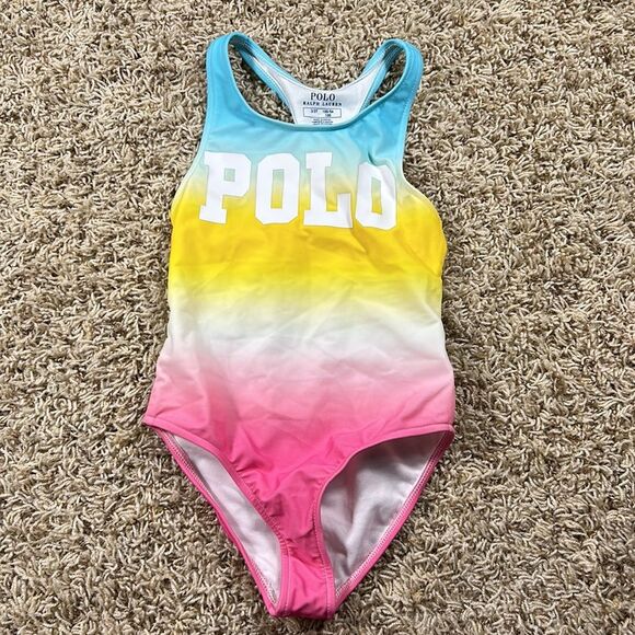 Polo Ralph Lauren- Girl’s Ombre One Piece - Size 3/3T